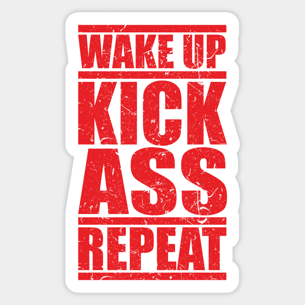 Kick Ass Sticker by Teamtsunami6